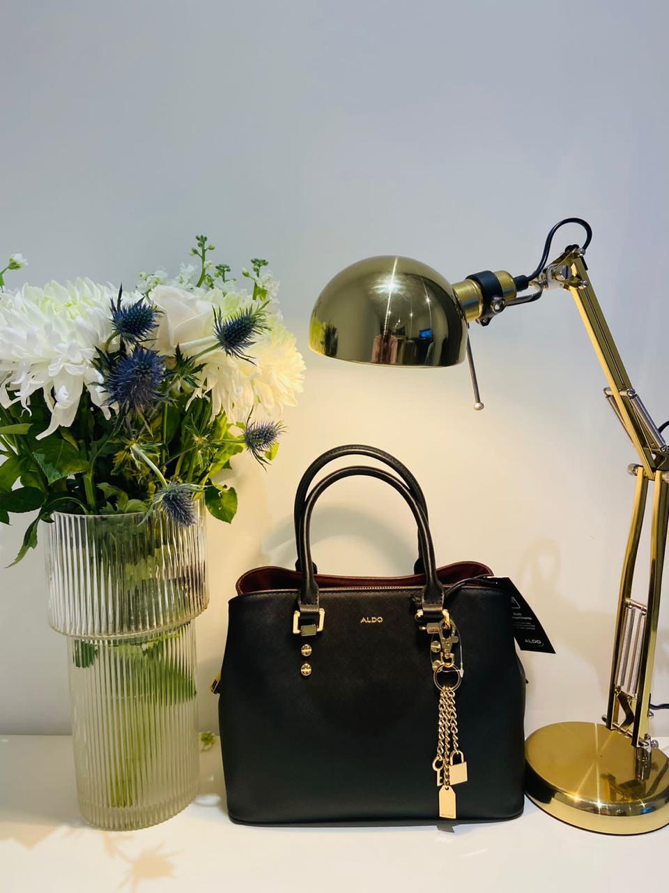 Aldo Top Handles Sigossa Tote Bag - Black