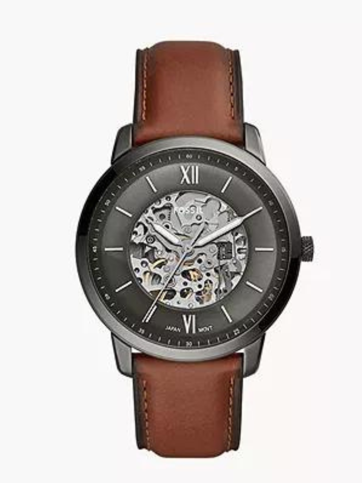 FOSSIL Neutra Automatic Amber Leather Watch