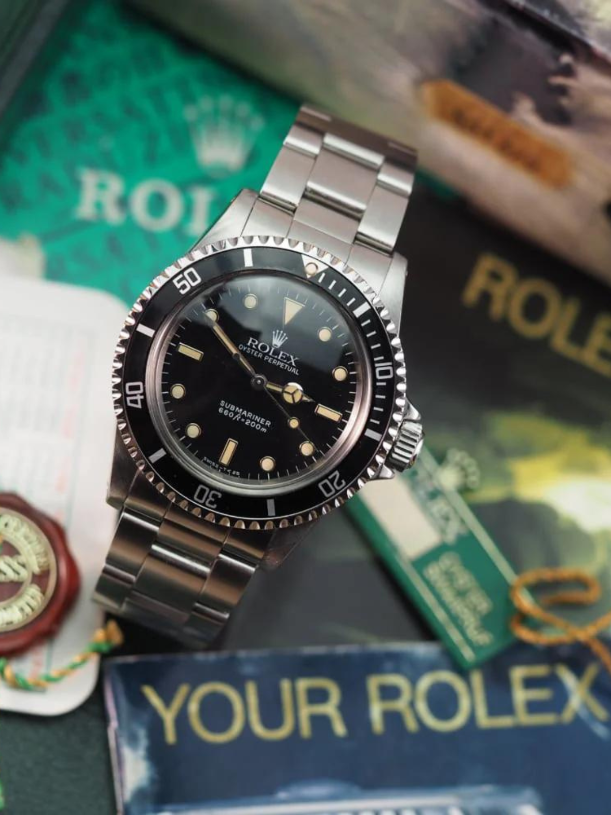 ROLEX SUBMARINER 5513 "SPIDER DIAL" (1987)