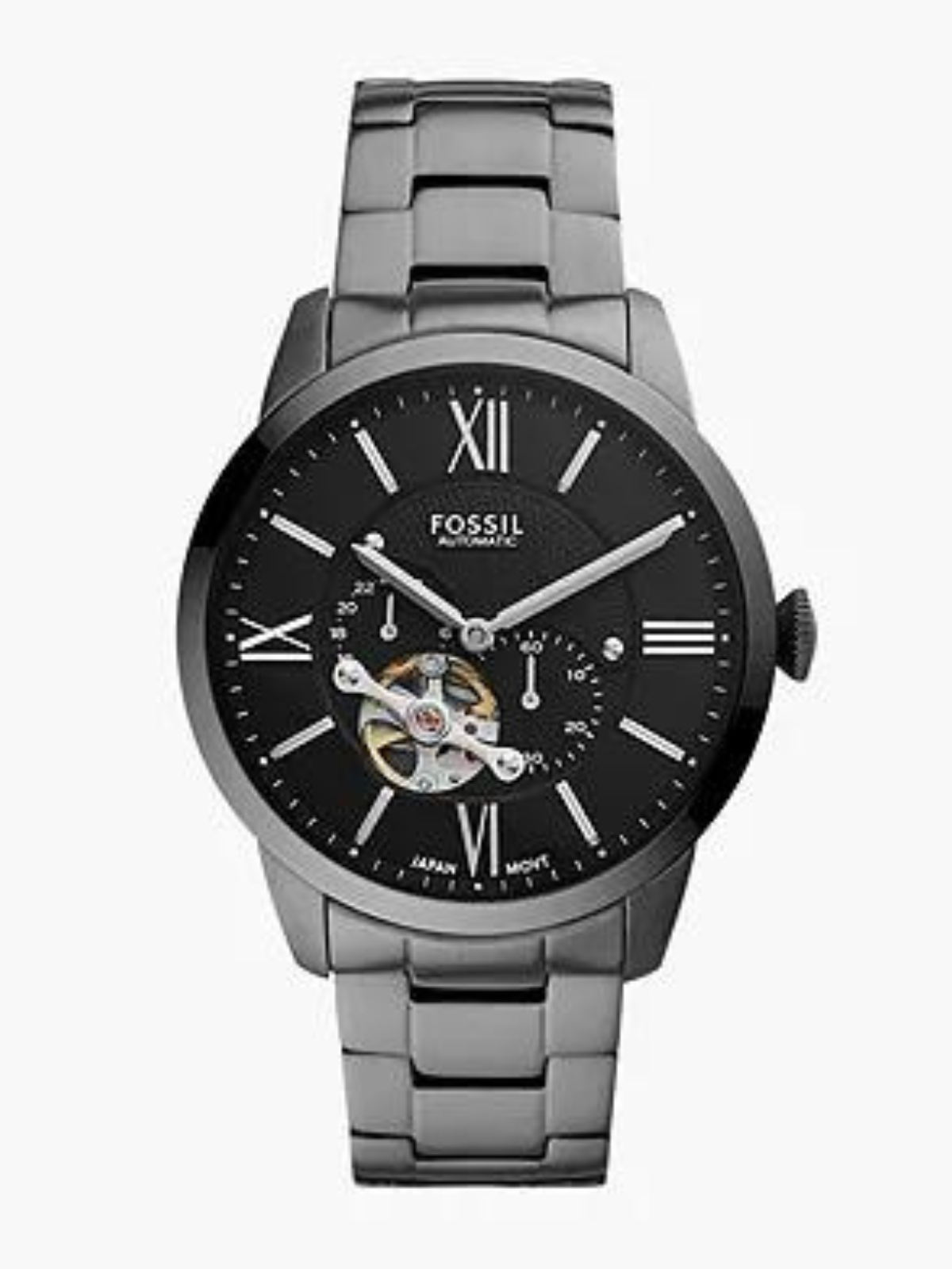 FOSSIL Townsman Automatic Smoke Stainless-Steel Watch