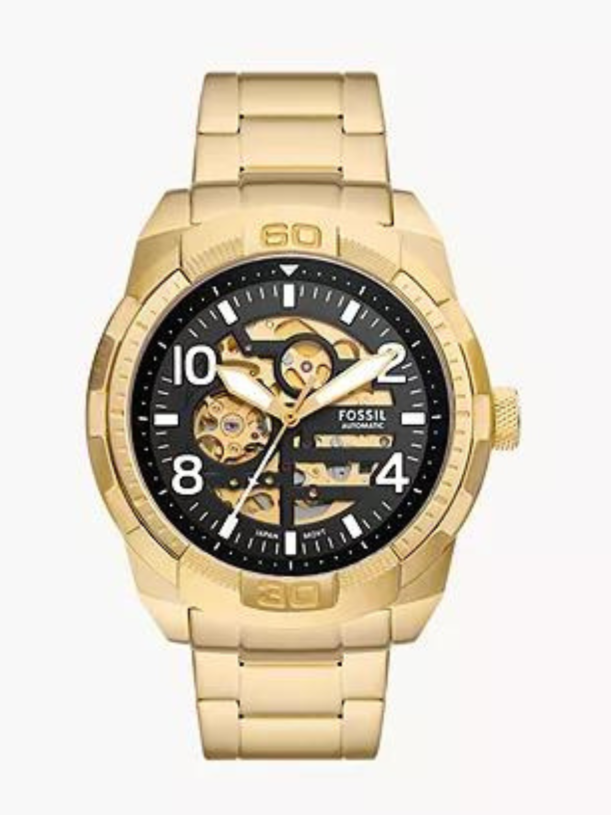 FOSSIL Bronson Automatic Gold-Tone Stainless Steel Watch