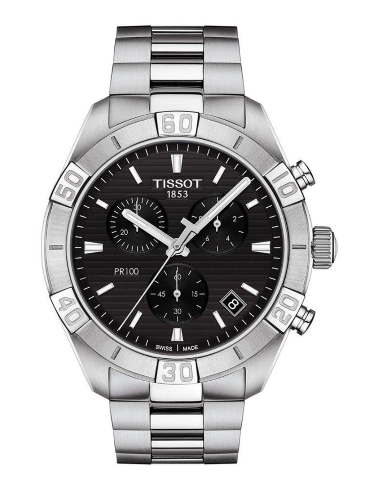 Tissot PR 100 Sport 44mm Chronograph Men's Watch