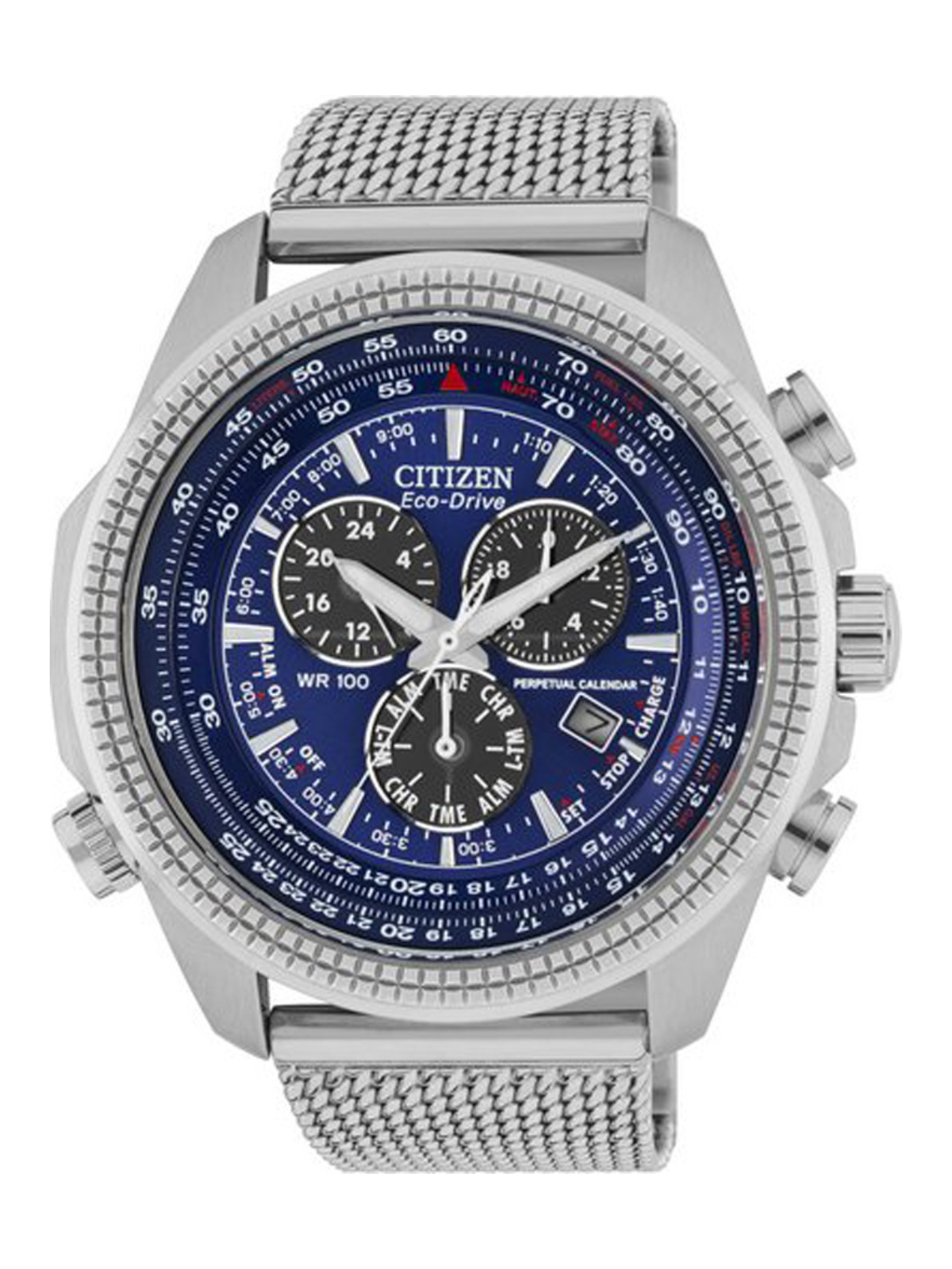 Citizen Eco-Drive Stainless Steel Chronograph Men’s Watch