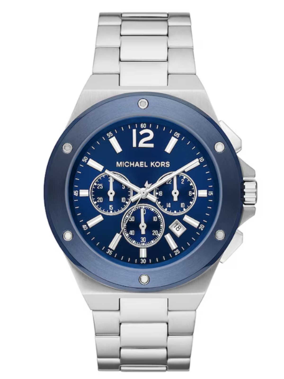 Michael Kors Lennox Men's Stainless Steel Bracelet Watch