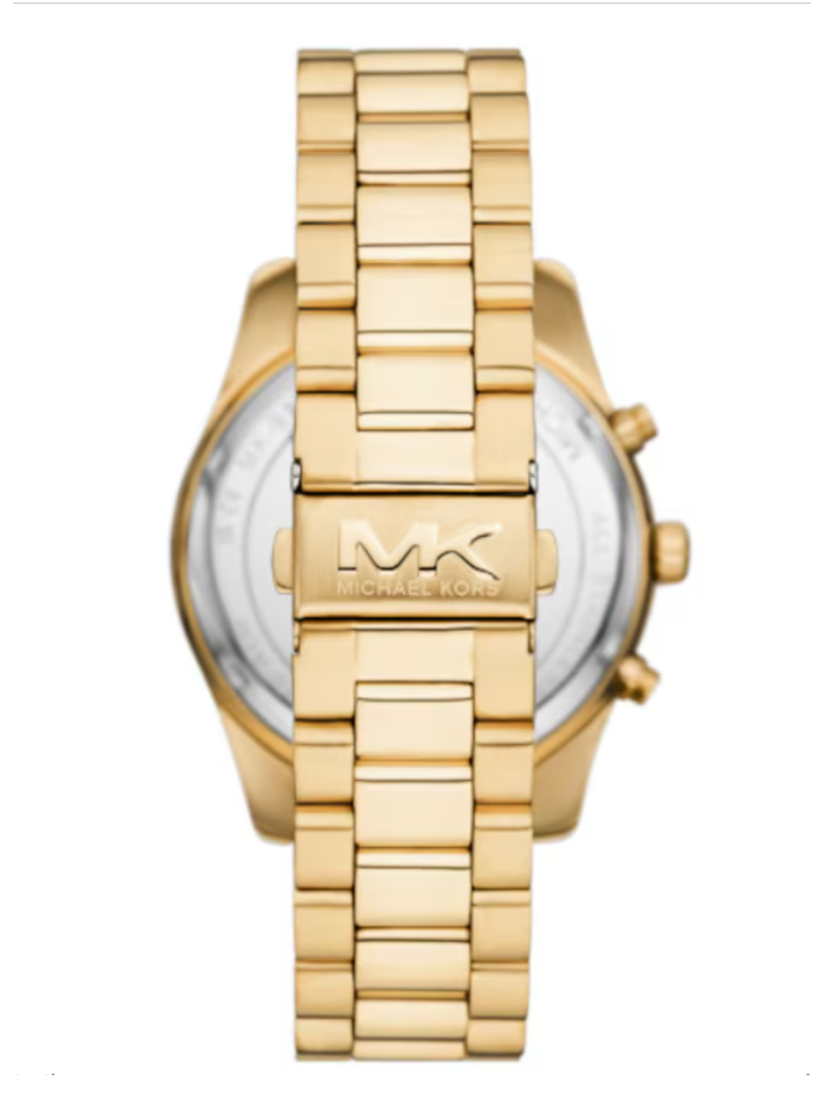 Michael Kors Lexington Men's Blue Dial & Gold-Tone Watch