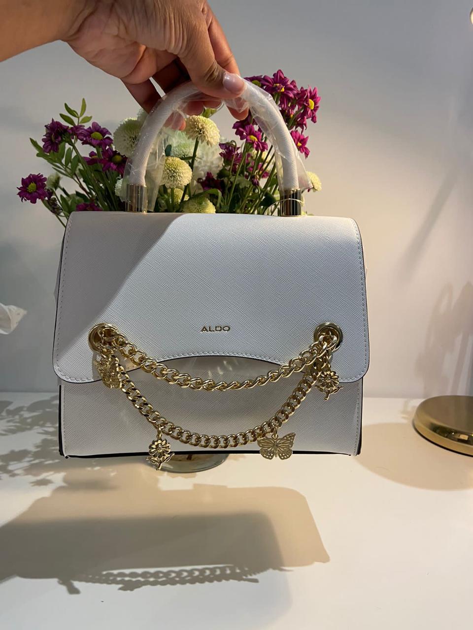 ALDO Adworeri Synthetic White Bag