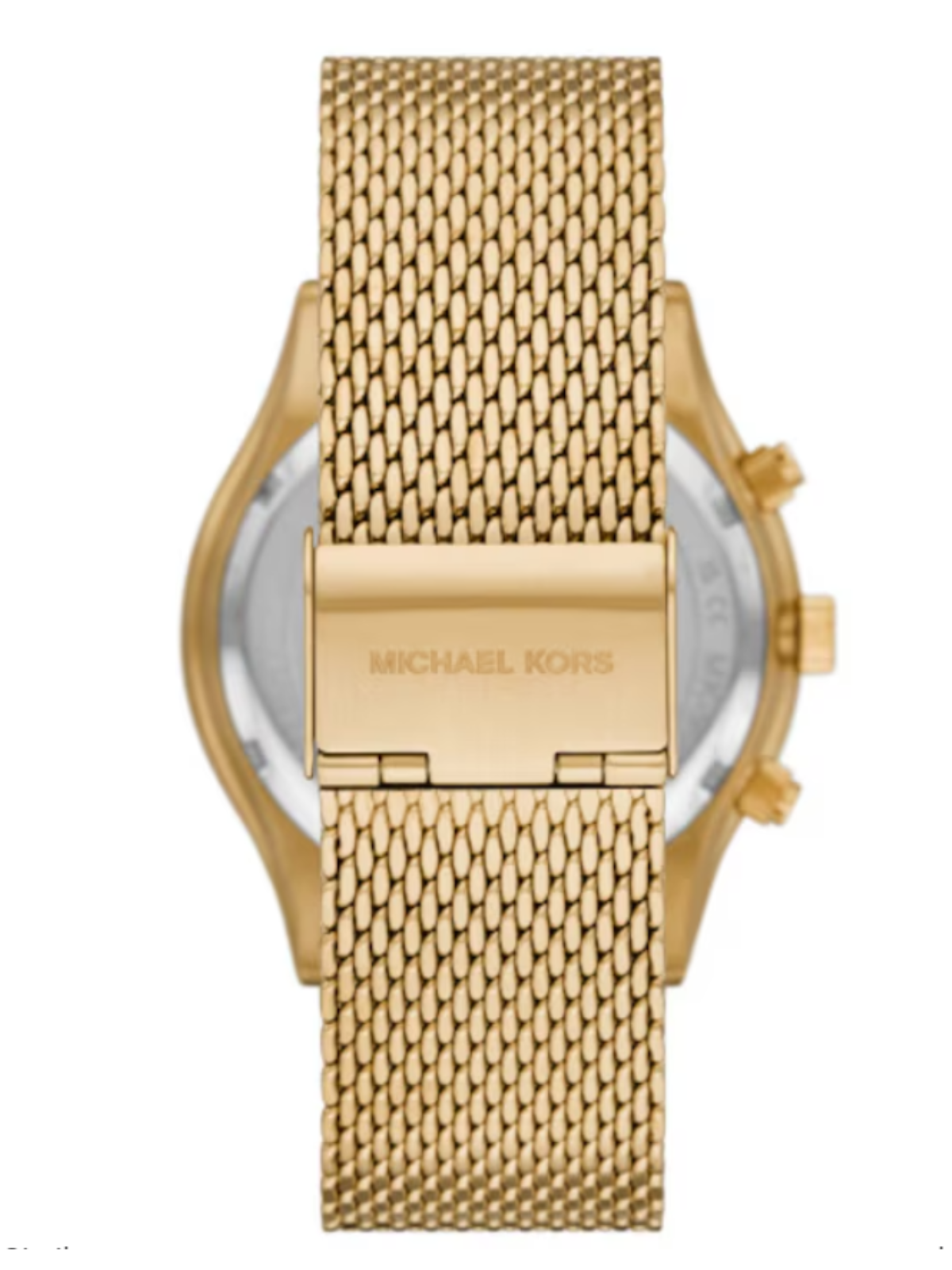 Michael Kors Slim Runway Men's Gold-Tone Bracelet Watch