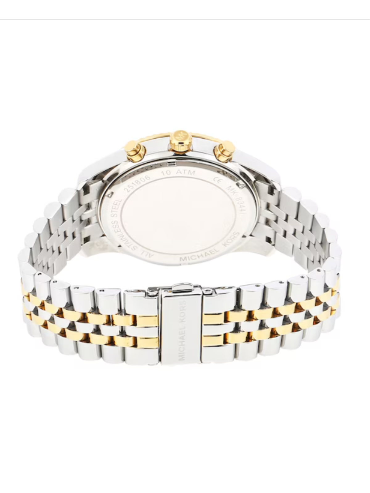 Michael Kors Lexington Men's Two-Tone Bracelet Watch