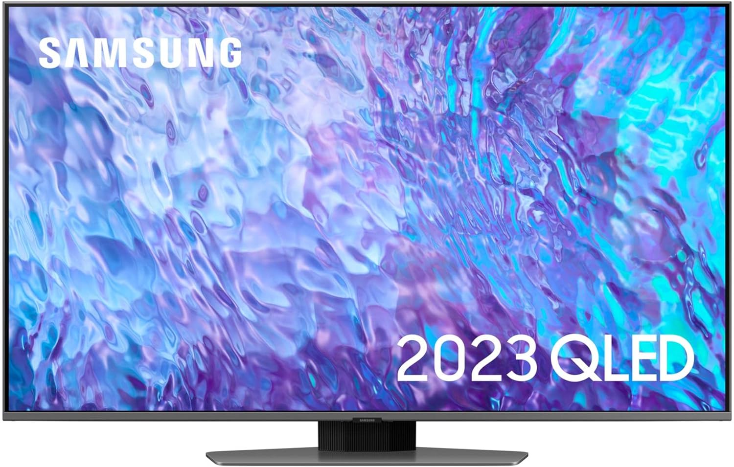Samsung 55 Inch Q80C 4K QLED HDR Smart TV (2023) - Neural Quantum 4K Processor With Direct Full Array Mini LEDs, Dolby Atmos Audio, Quantum HDR & Quantum Dot Colour Technology, With Alexa & AI Sound [Energy Class G]