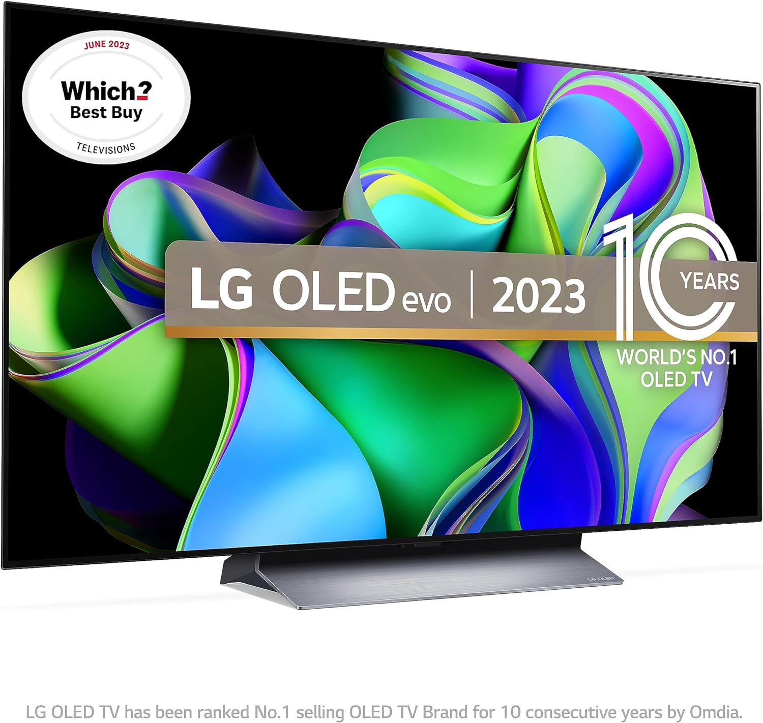 LG OLED evo C3 55" 4K Smart TV, 2023 [Energy Class G]