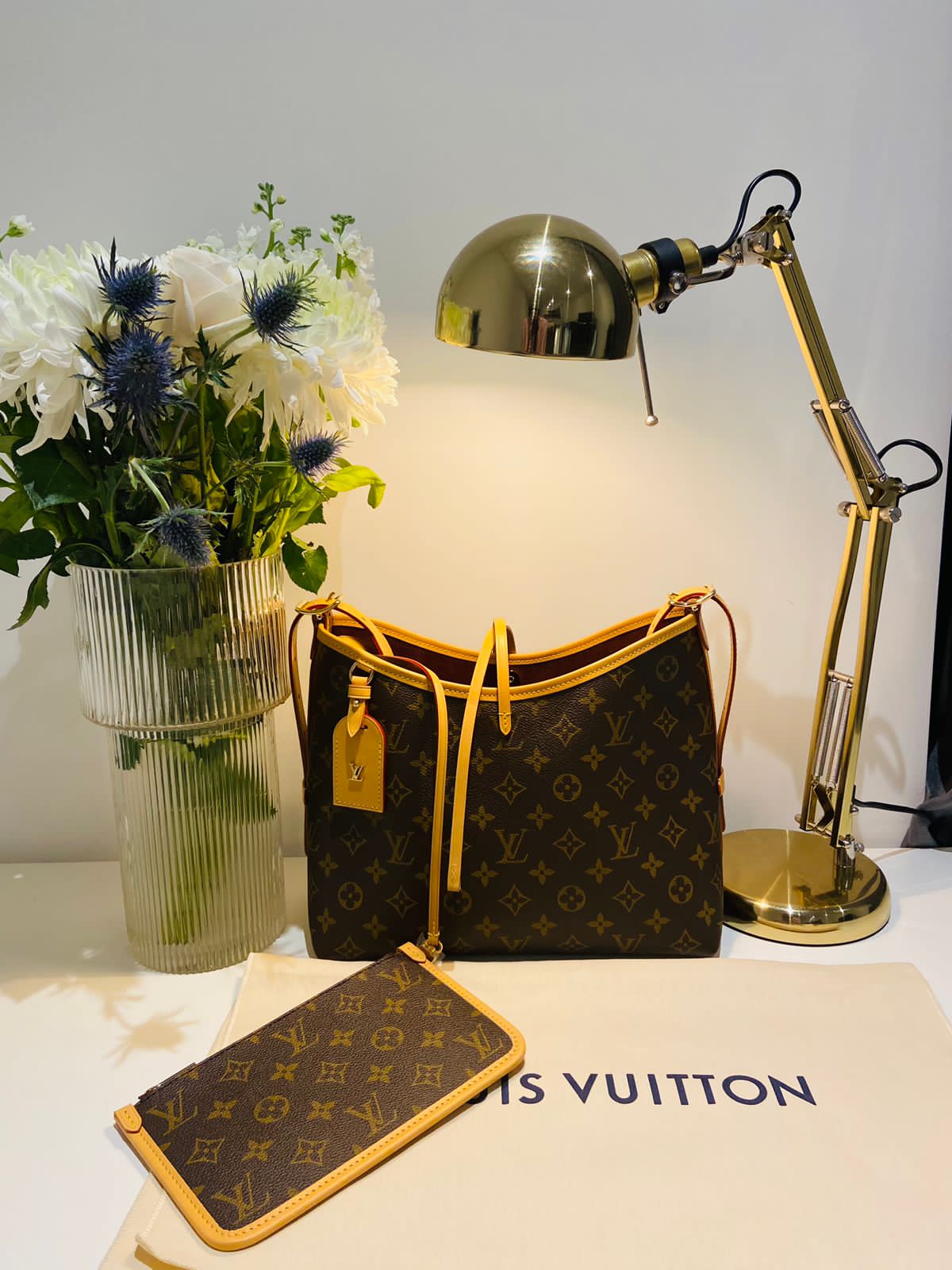 LOUIS VUITTON CARRYALL PM MONOGRAM (M)