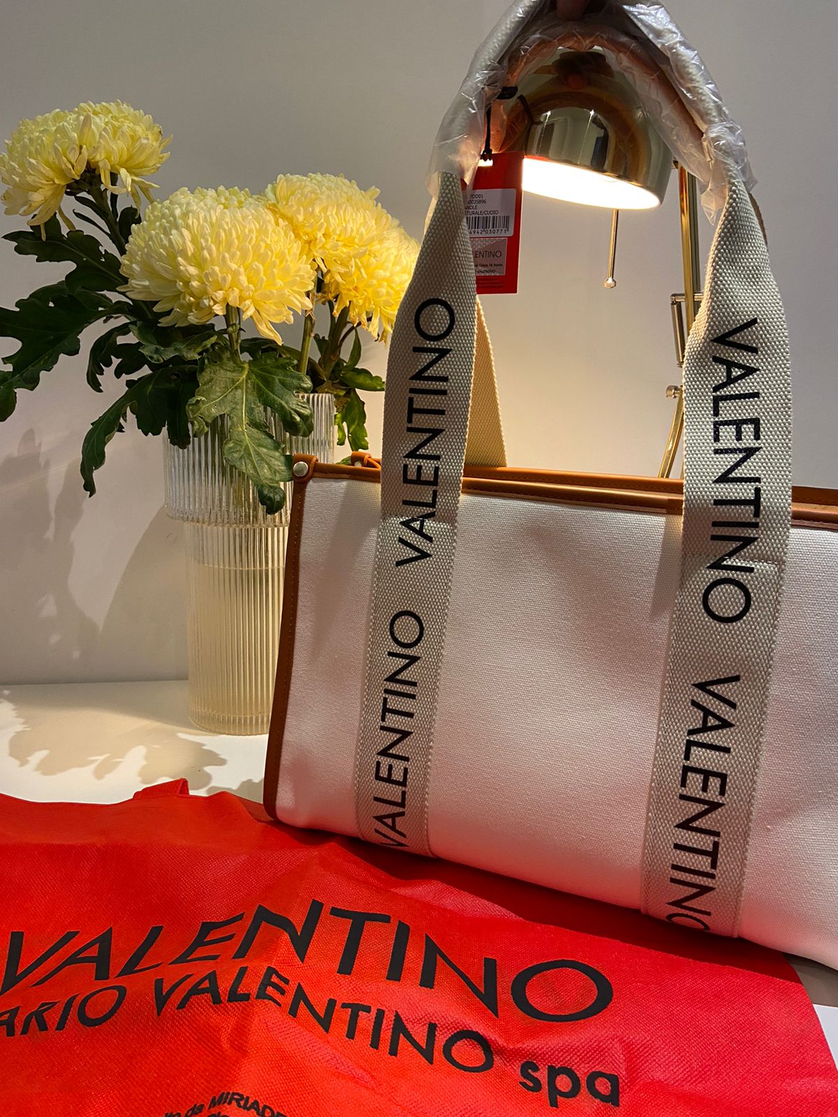Valentino Womens Candle Shopping Bag