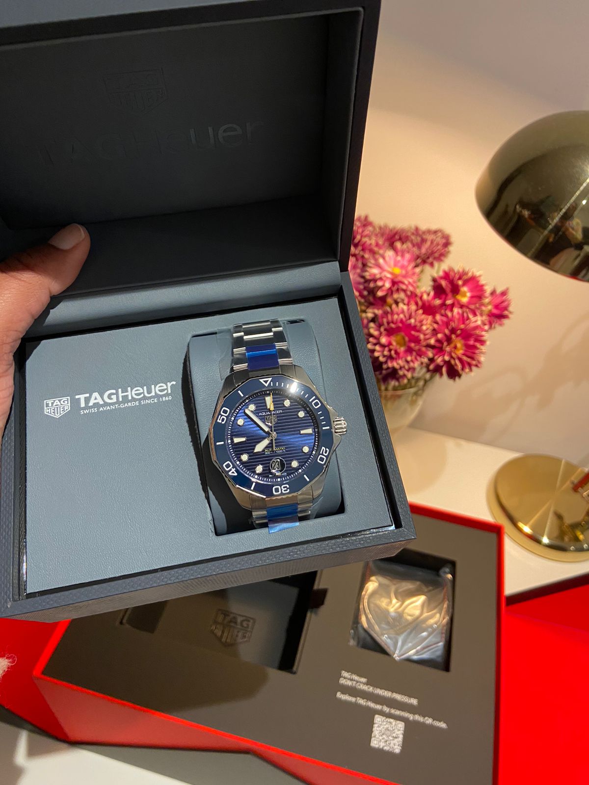 Tag Heuer Aquaracer 43mm Caliber 5 Blue Dial