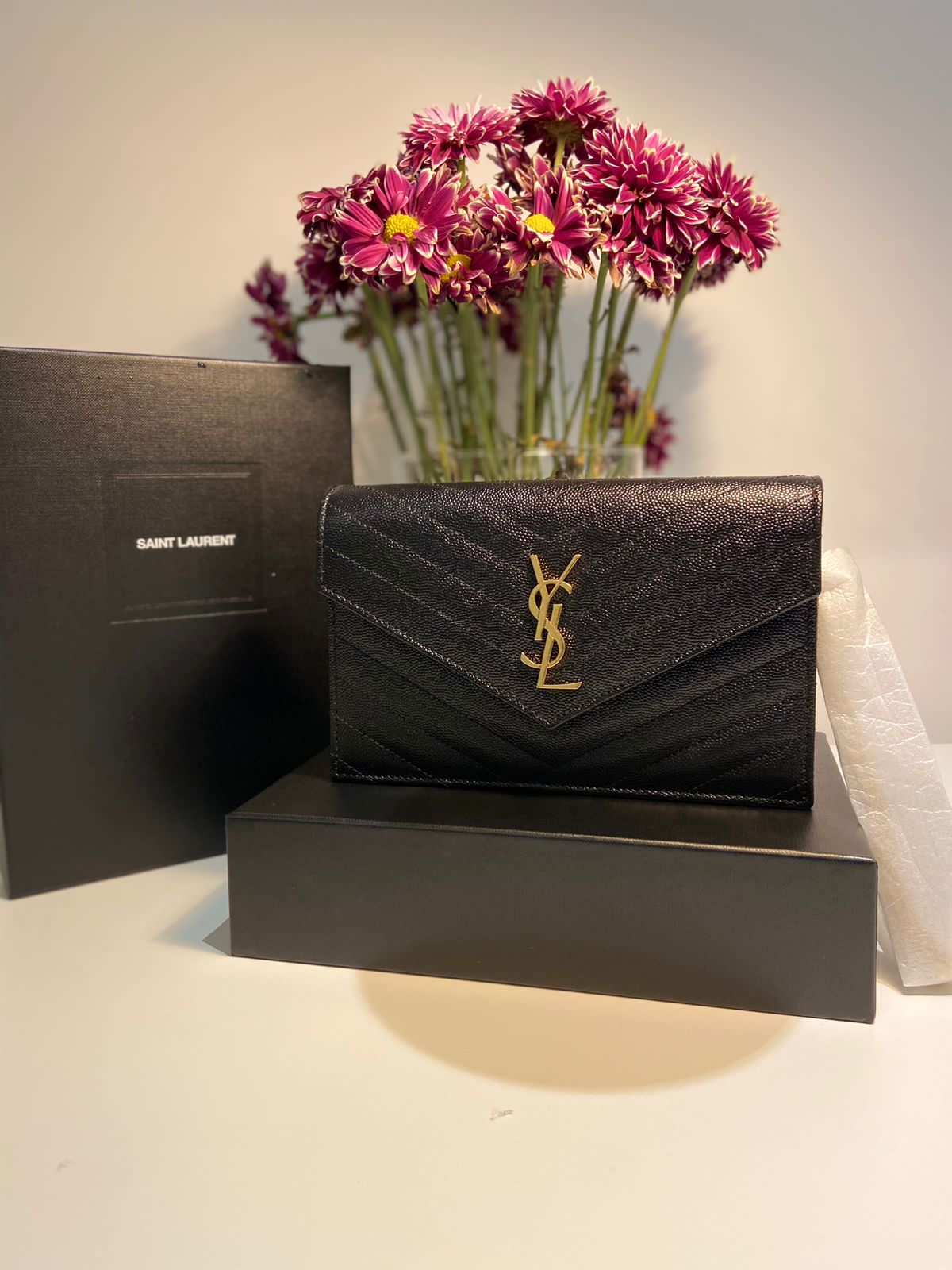 YSL Clutch Wallet