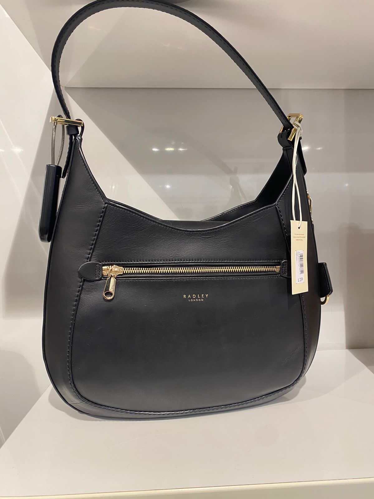 Radley London - Pockets 2.0 Crossbody bag grained leather Black