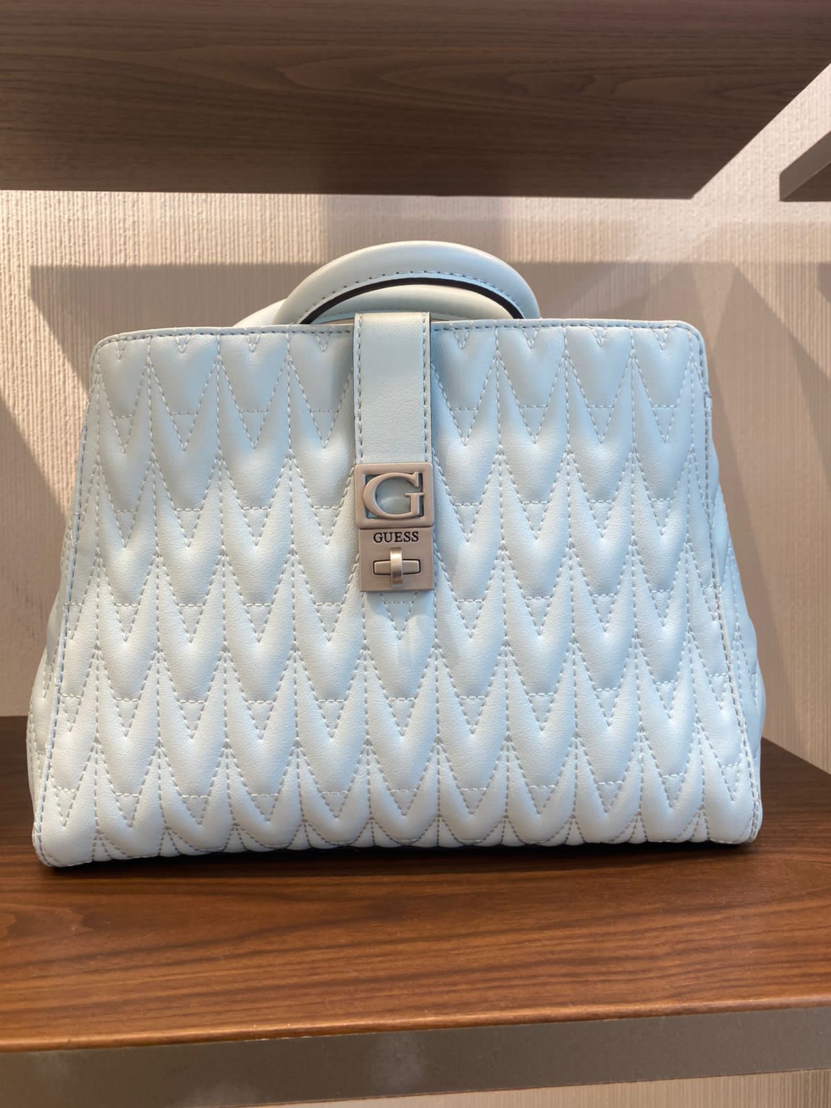 Guess Women's Handbag - Ice Blue REGILLA (QO)