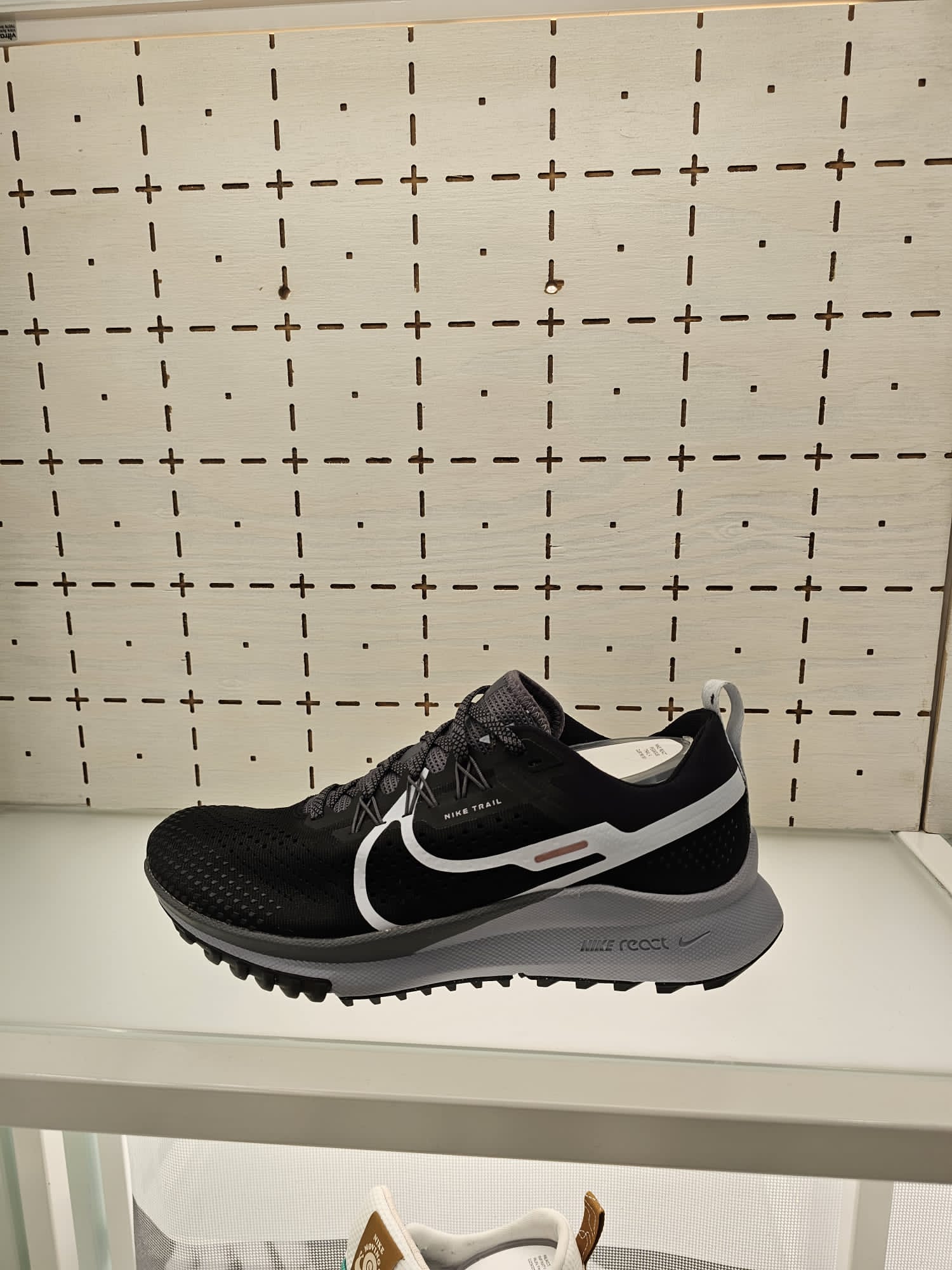 Nike React Pegasus Trail 4 Black Dark Grey