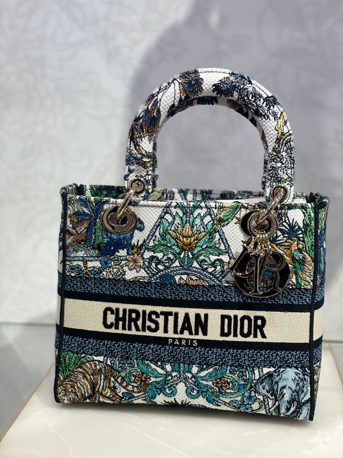 Christian Dior | Casual Style A4 Other Animal Patterns Elegant Style Logo