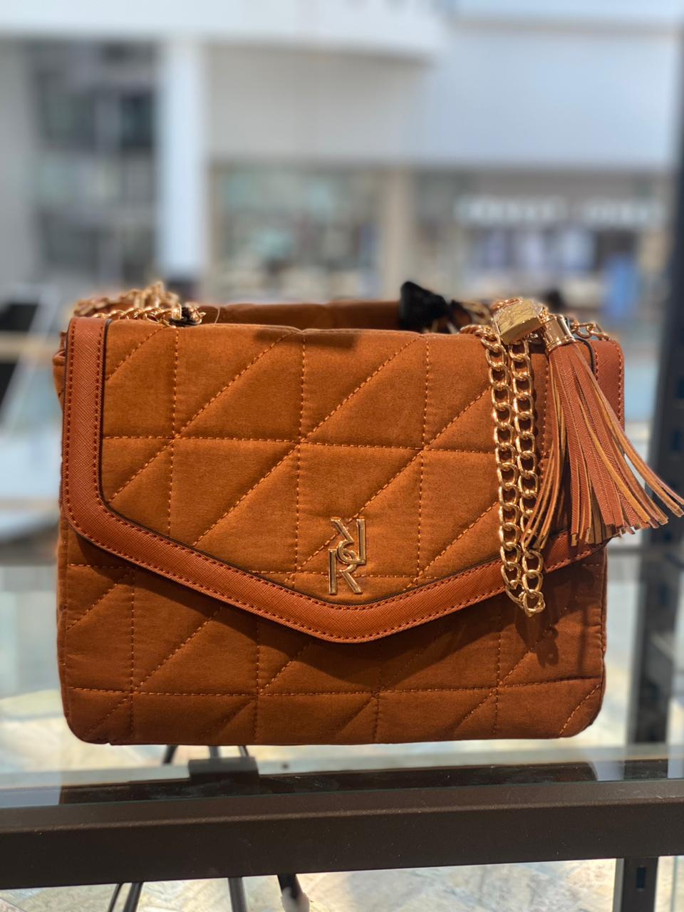 SAINT LAURENT - PUFFER SMALL IN SUEDE