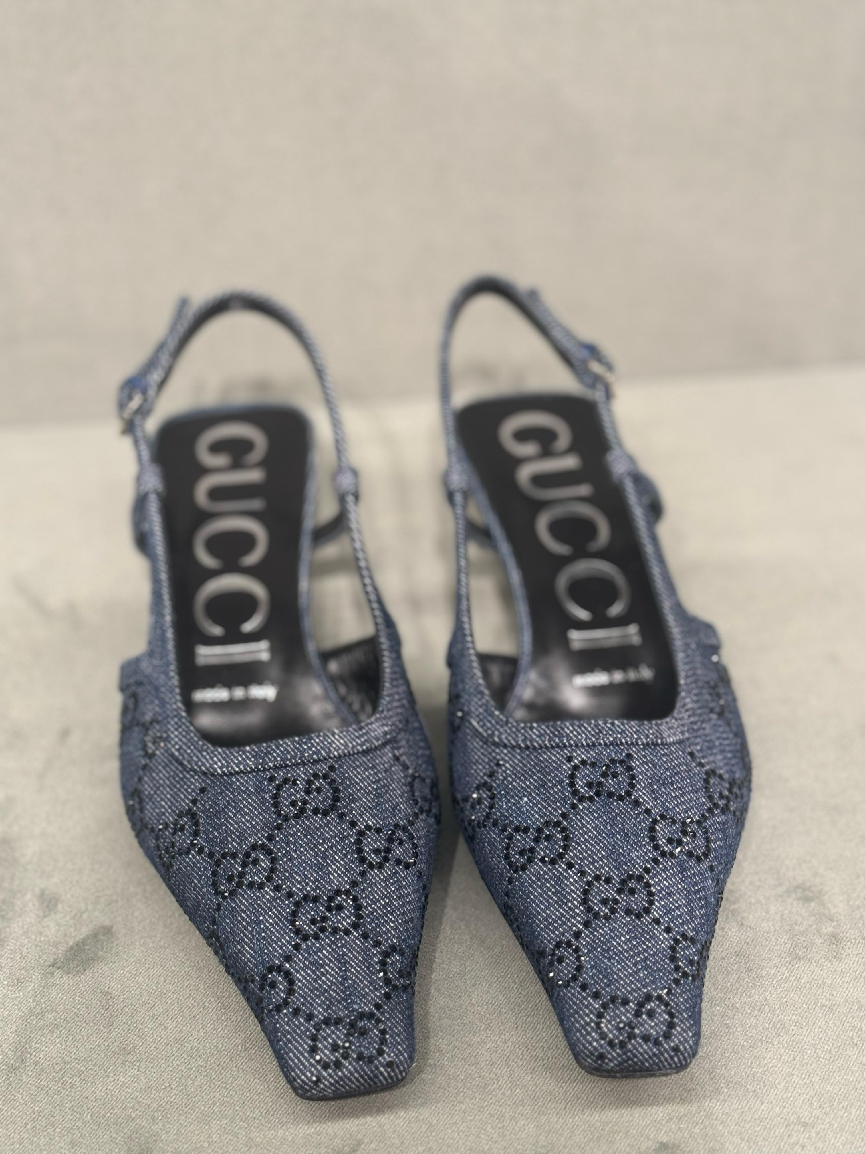 WOMEN'S GG SLINGBACK PUMP