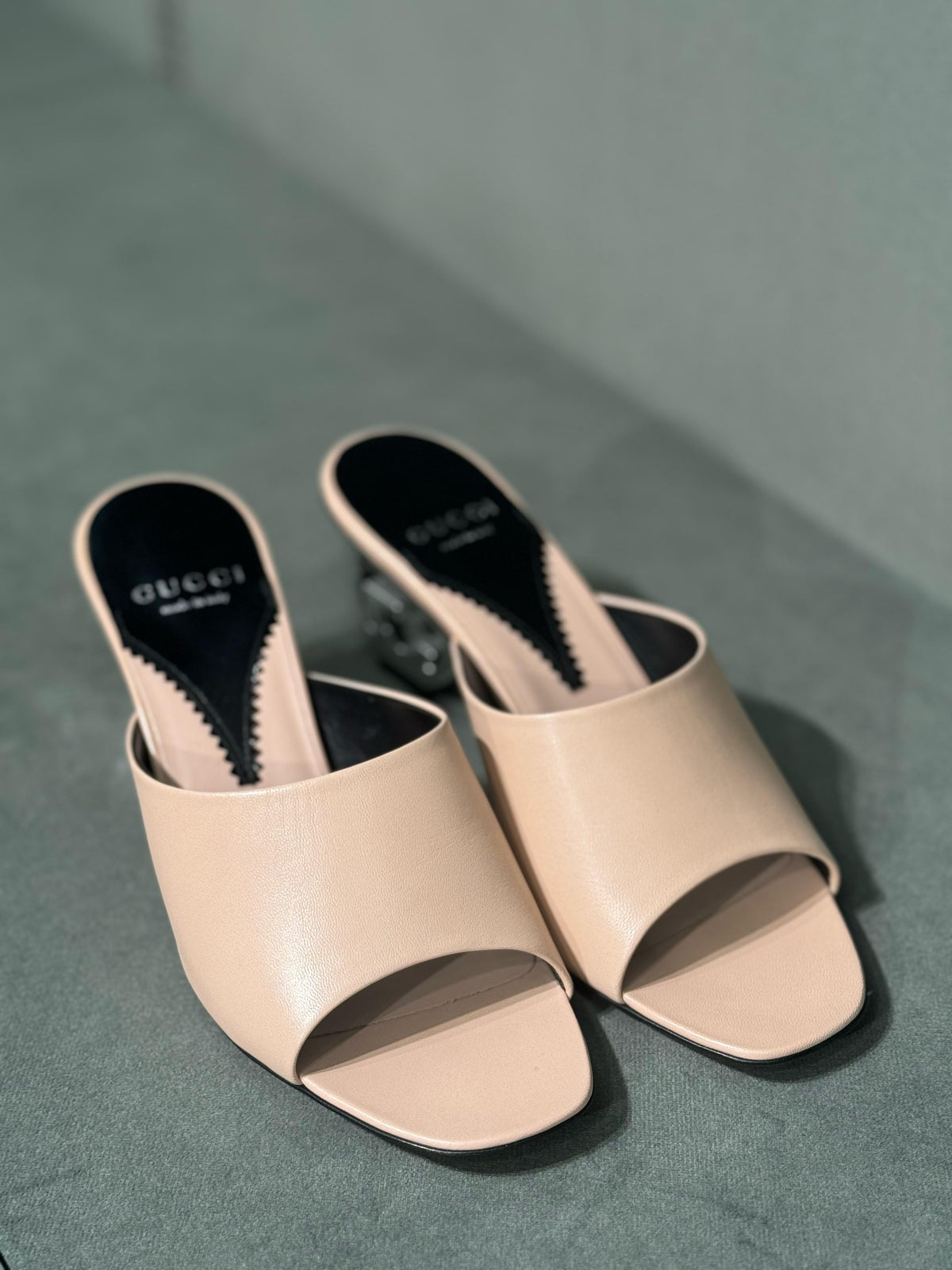 Gucci GG Heeled Sandals - Kaialux