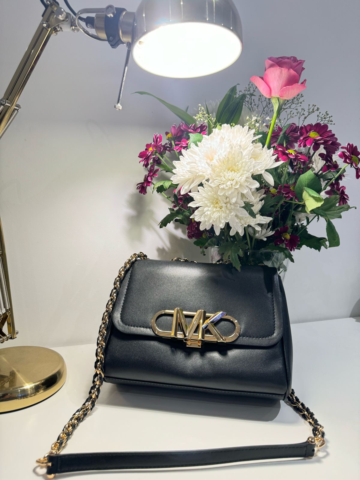 Michael Kors Parker Medium Bag - Black