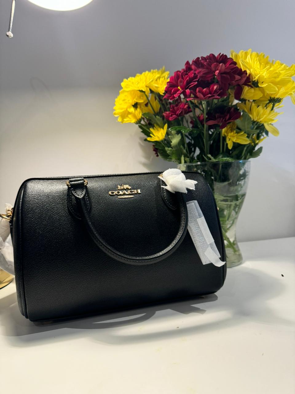 COACH Mini Rowan Cross Body bag - Black