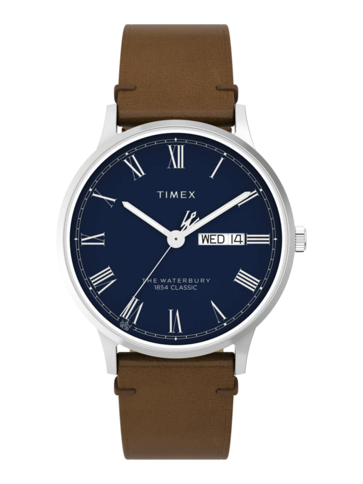 Timex Waterbury Classic 40mm Leather Strap Watch