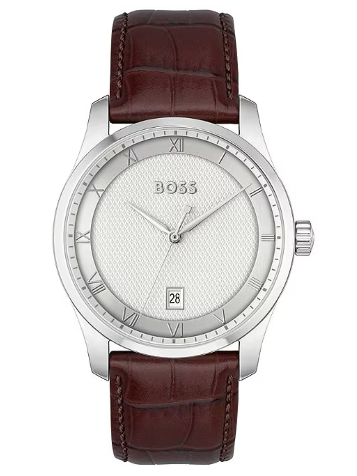 BOSS Principle Mens Watch Silver 41mm