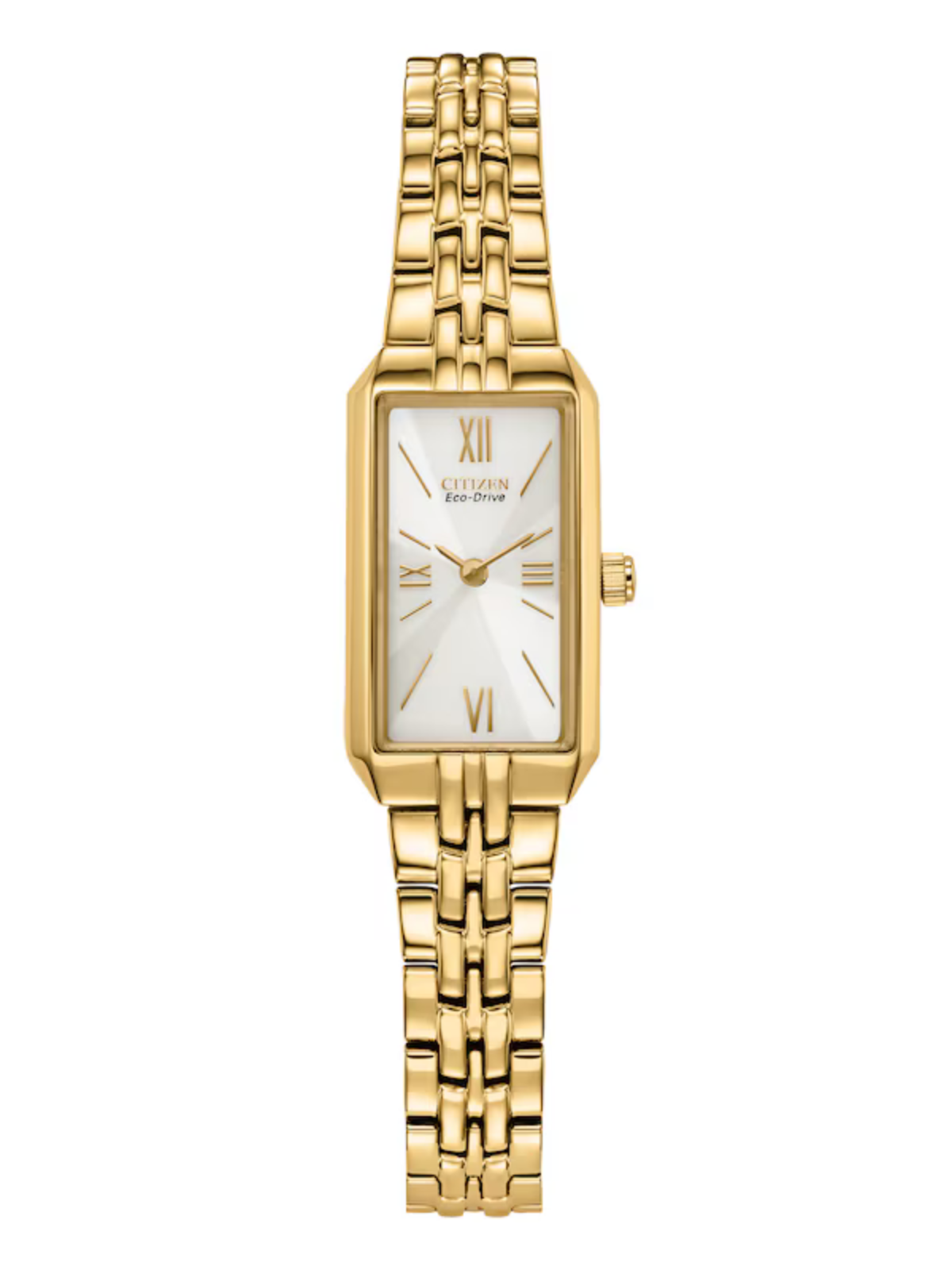 Citizen Classic Eco-Drive Ladies' Silhouette Gold Tone Bracelet Watch