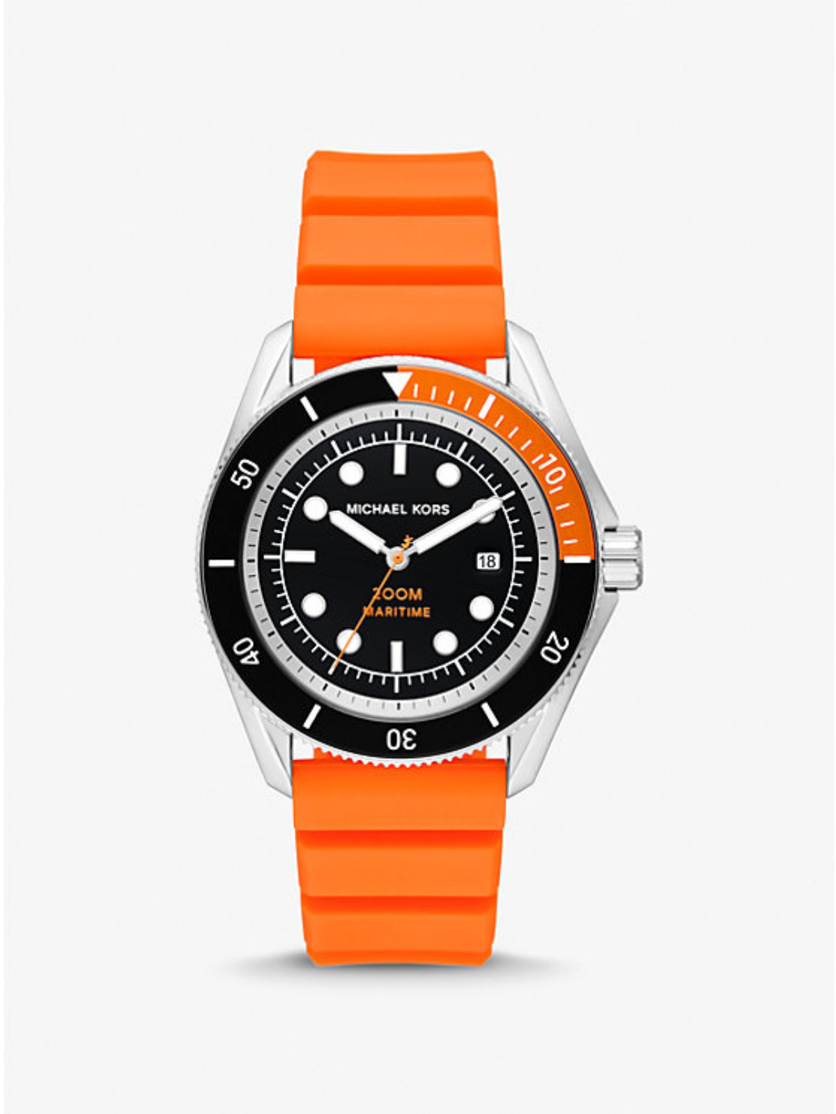 MICHAEL KORS Oversized Maritime Silicone Watch