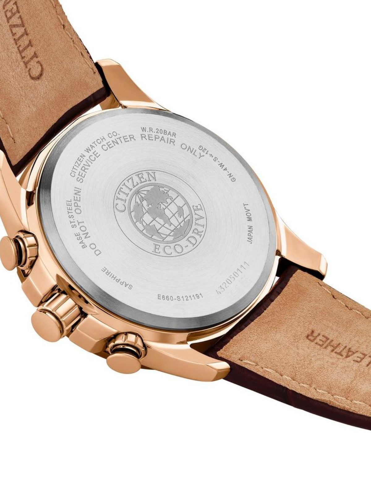 Citizen PCAT Rose Gold Plated Chronograph Men's Watch