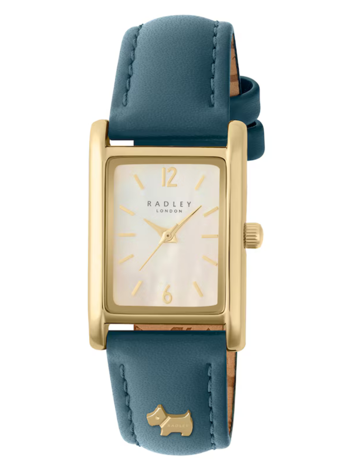 Radley Ladies' Mother Of Pearl Dial Blue Leather Strap Watch