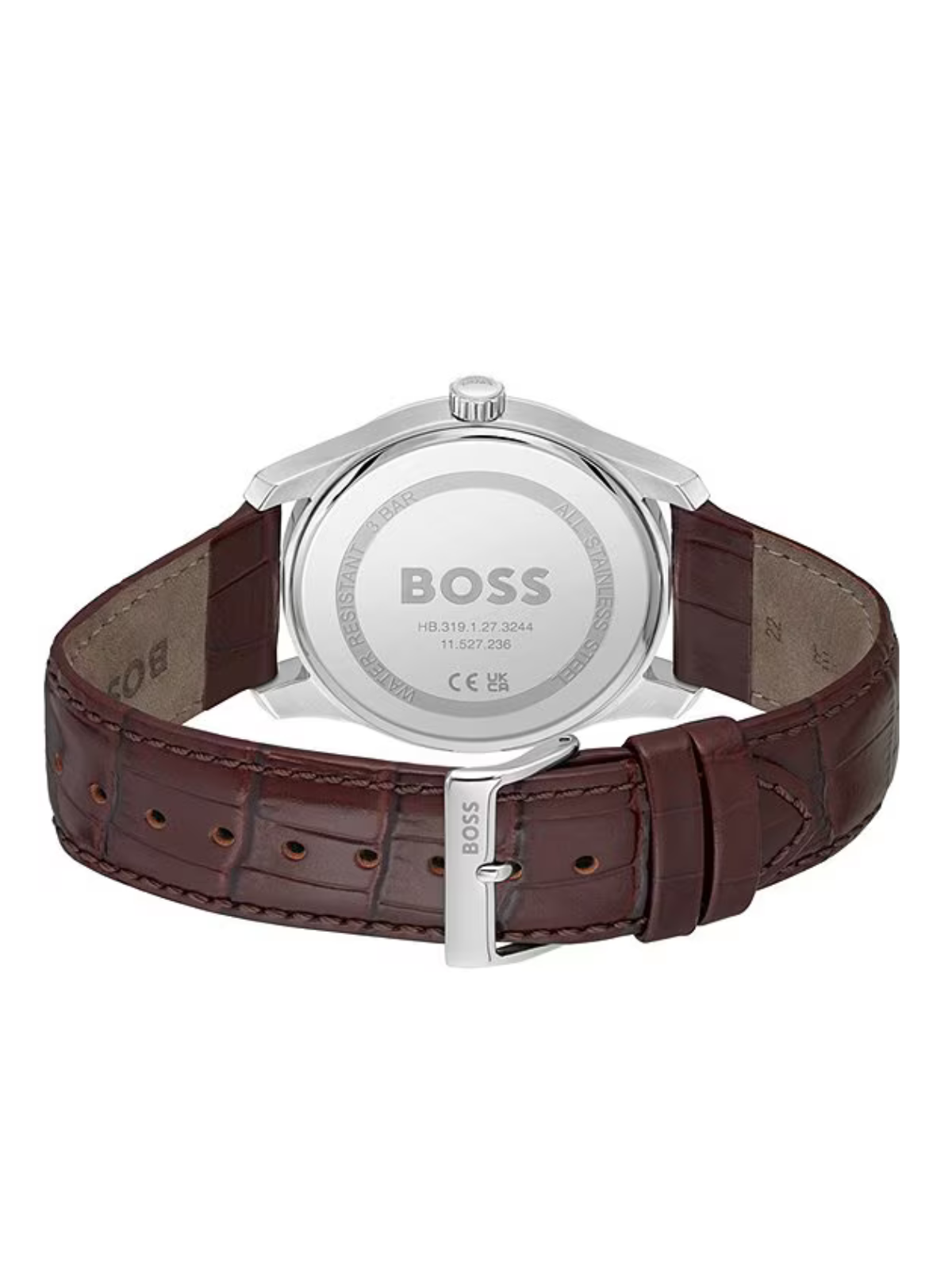 BOSS Principle Mens Watch Silver 41mm