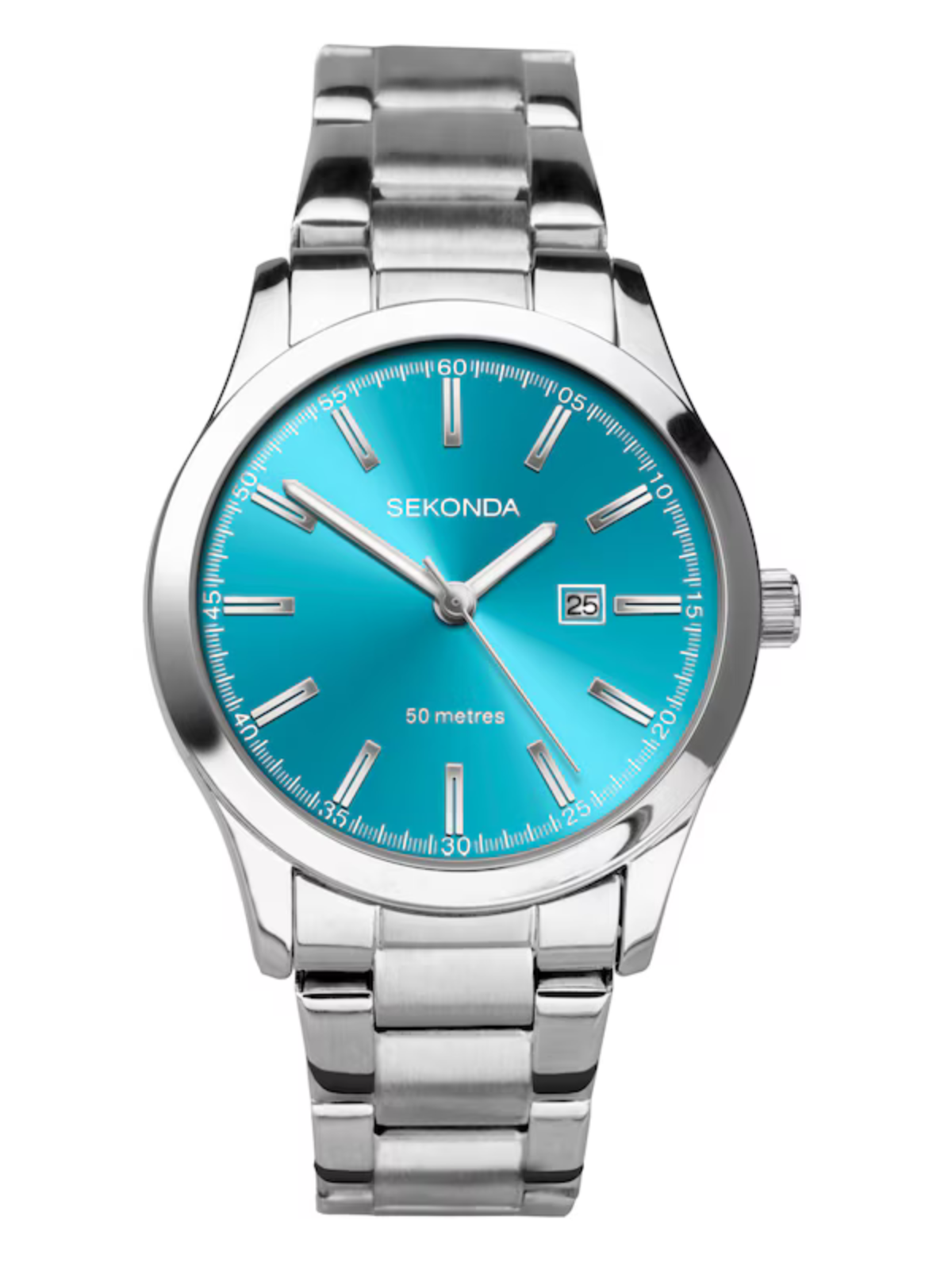 Sekonda Taylor Ladies' Blue Dial Stainless Steel Bracelet Watch