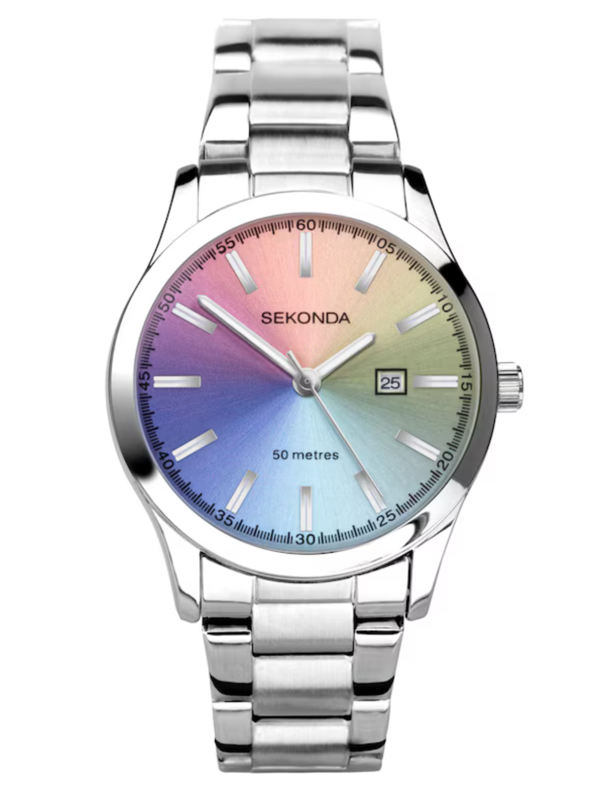 Sekonda Ladies' Taylor Silver Stainless Steel Bracelet Watch