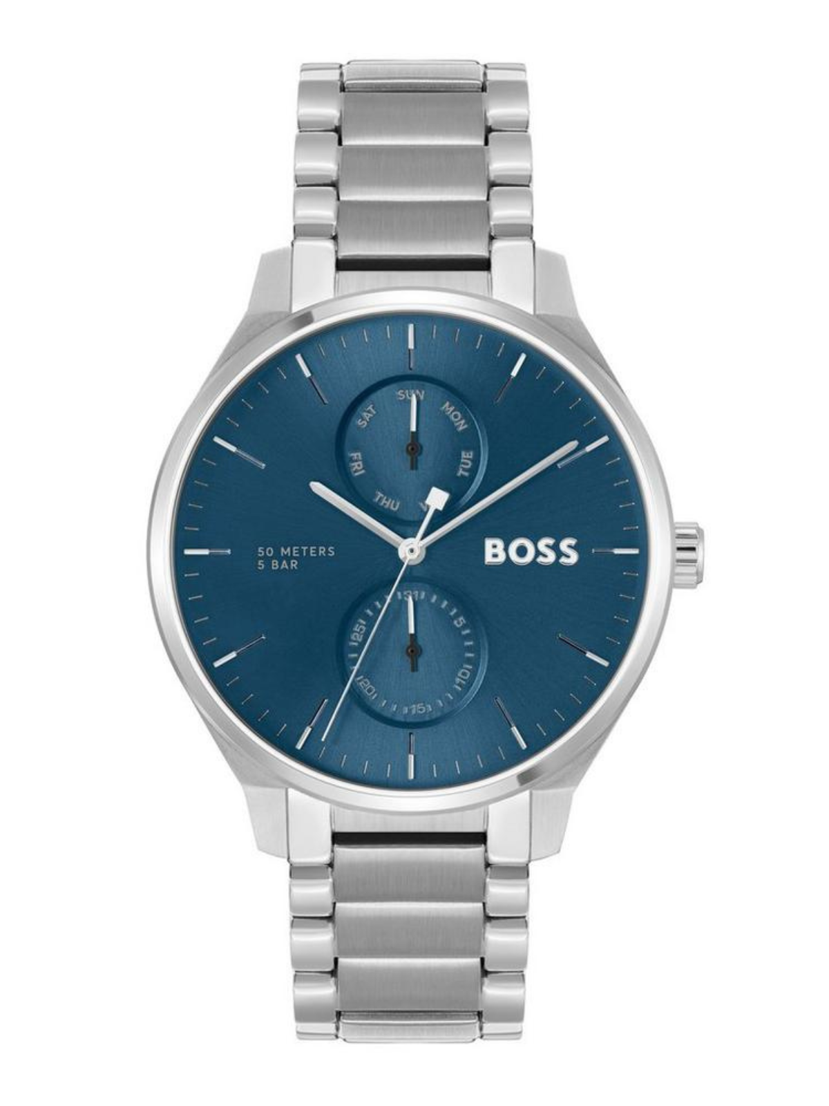 BOSS Tyler Stainless Steel Blue Quartz Men’s Watch