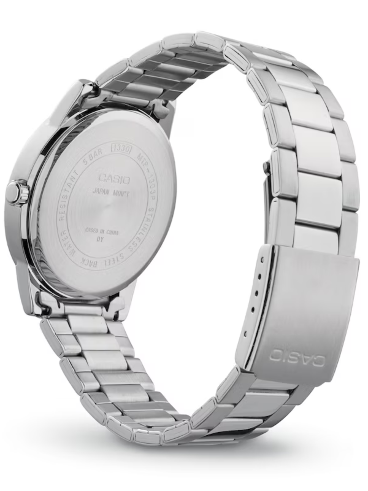 Casio Collection MTP-1302PD-6AVEF Purple Dial Stainless Steel Bracelet Watch