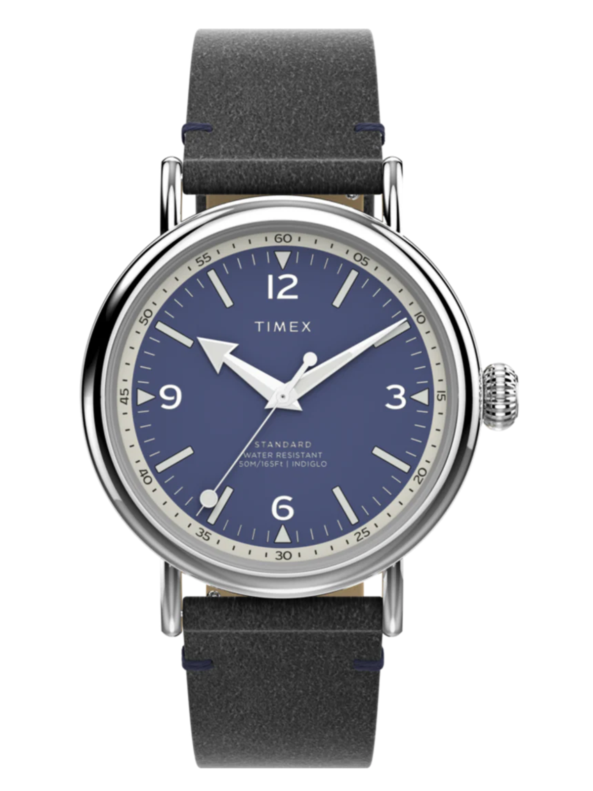 Timex Standard 40mm Eco-Friendly Leather Strap Watch