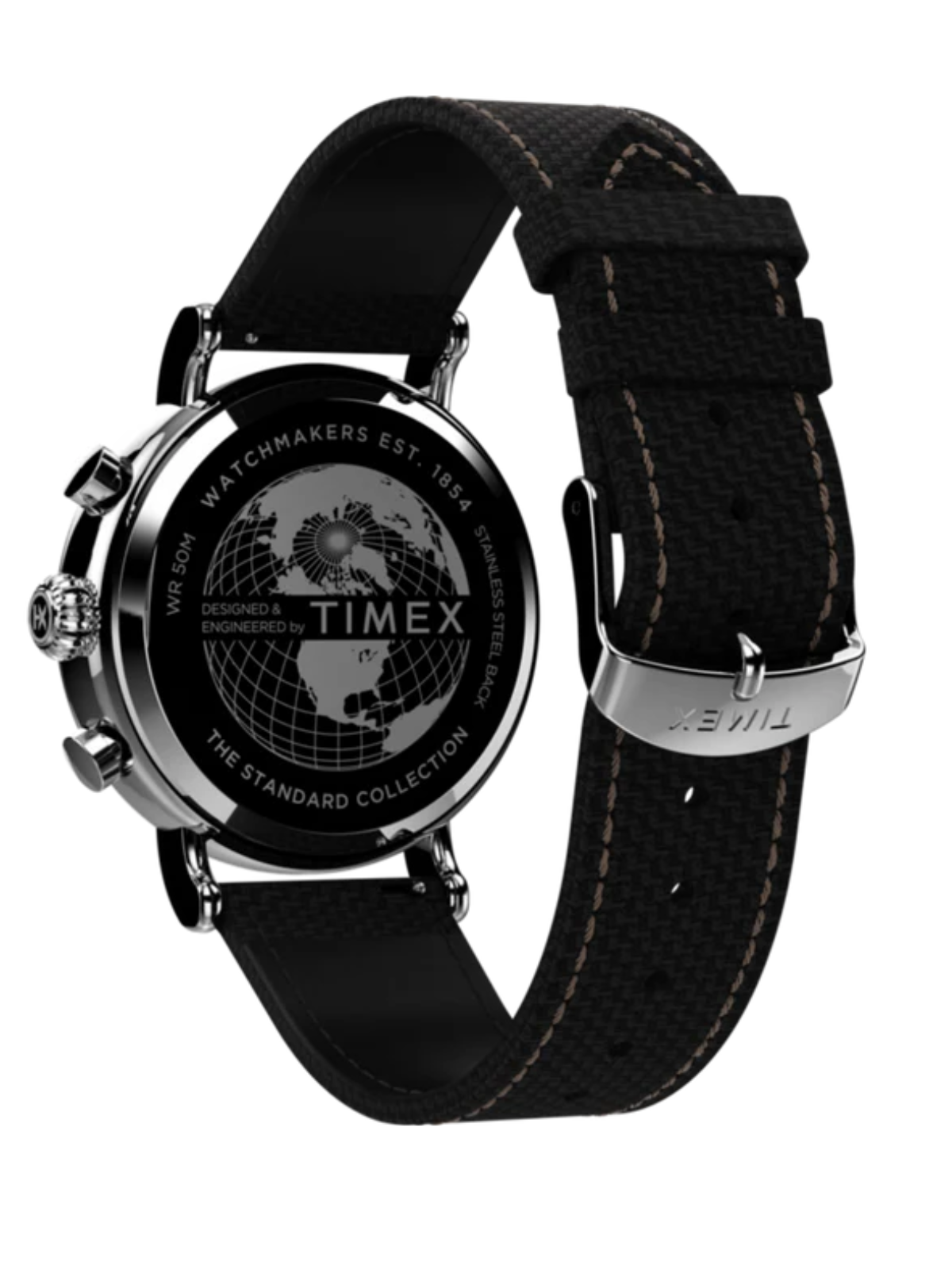 Timex Standard Chronograph 41mm Fabric Strap Watch