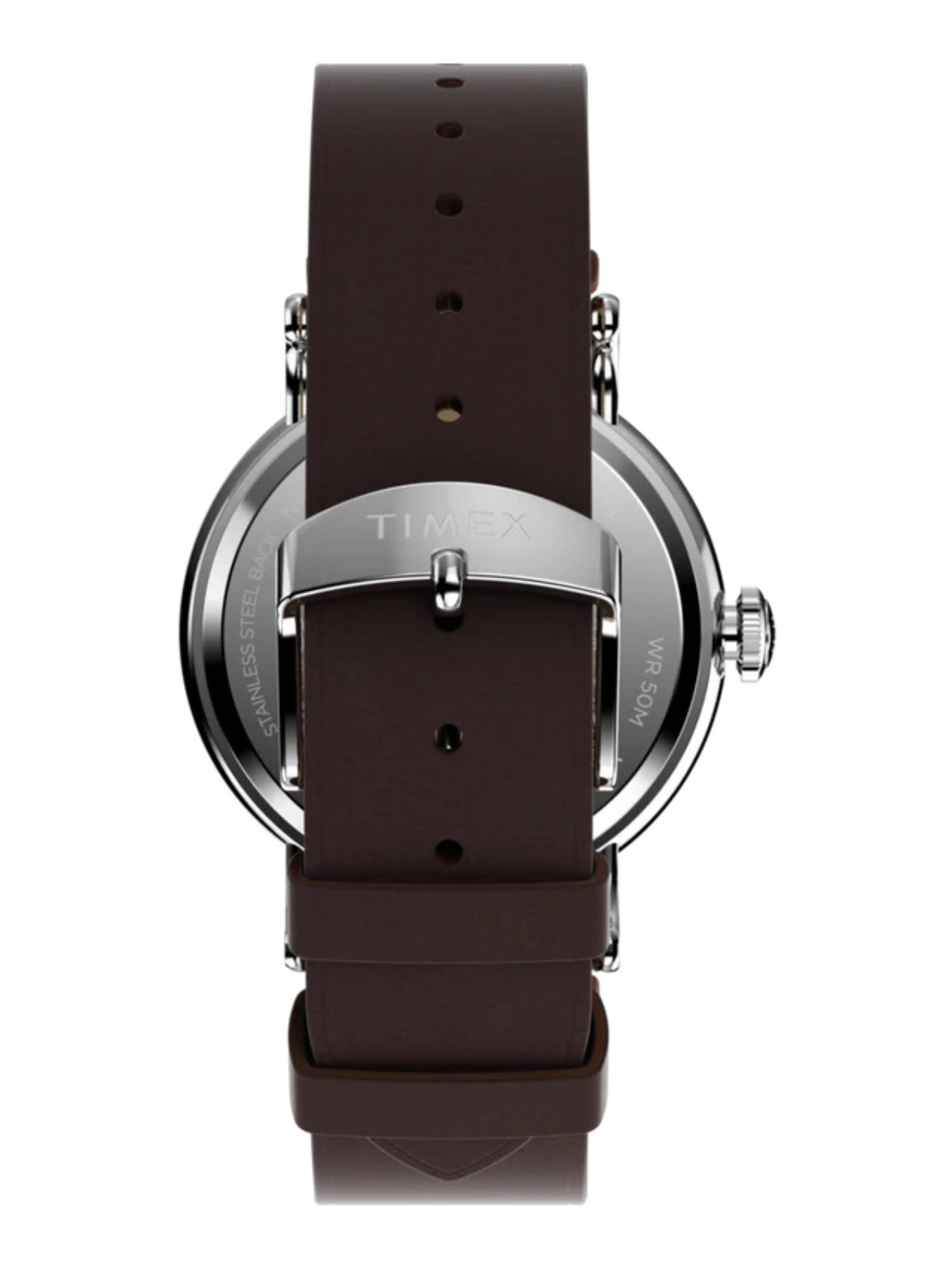 Timex Waterbury Standard Coin Edge 40mm Leather Strap Watch