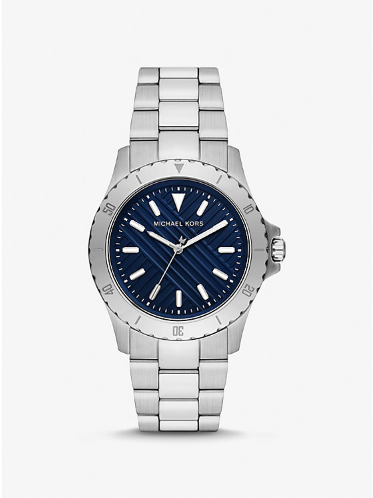 MICHAEL KORS Slim Everest Silver-Tone Watch