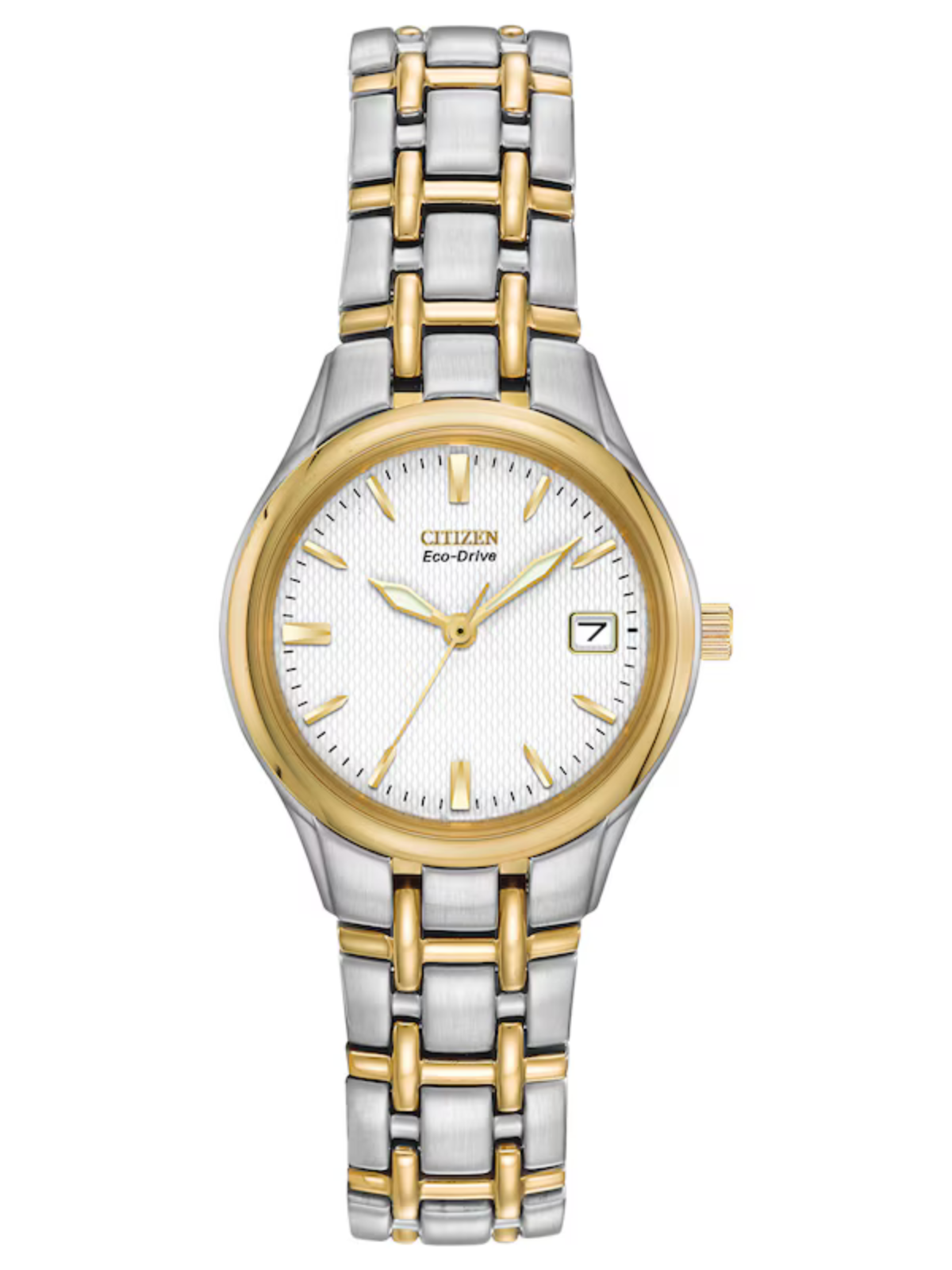Citizen Eco-Drive Silhouette Ladies' Two Tone Bracelet Watch