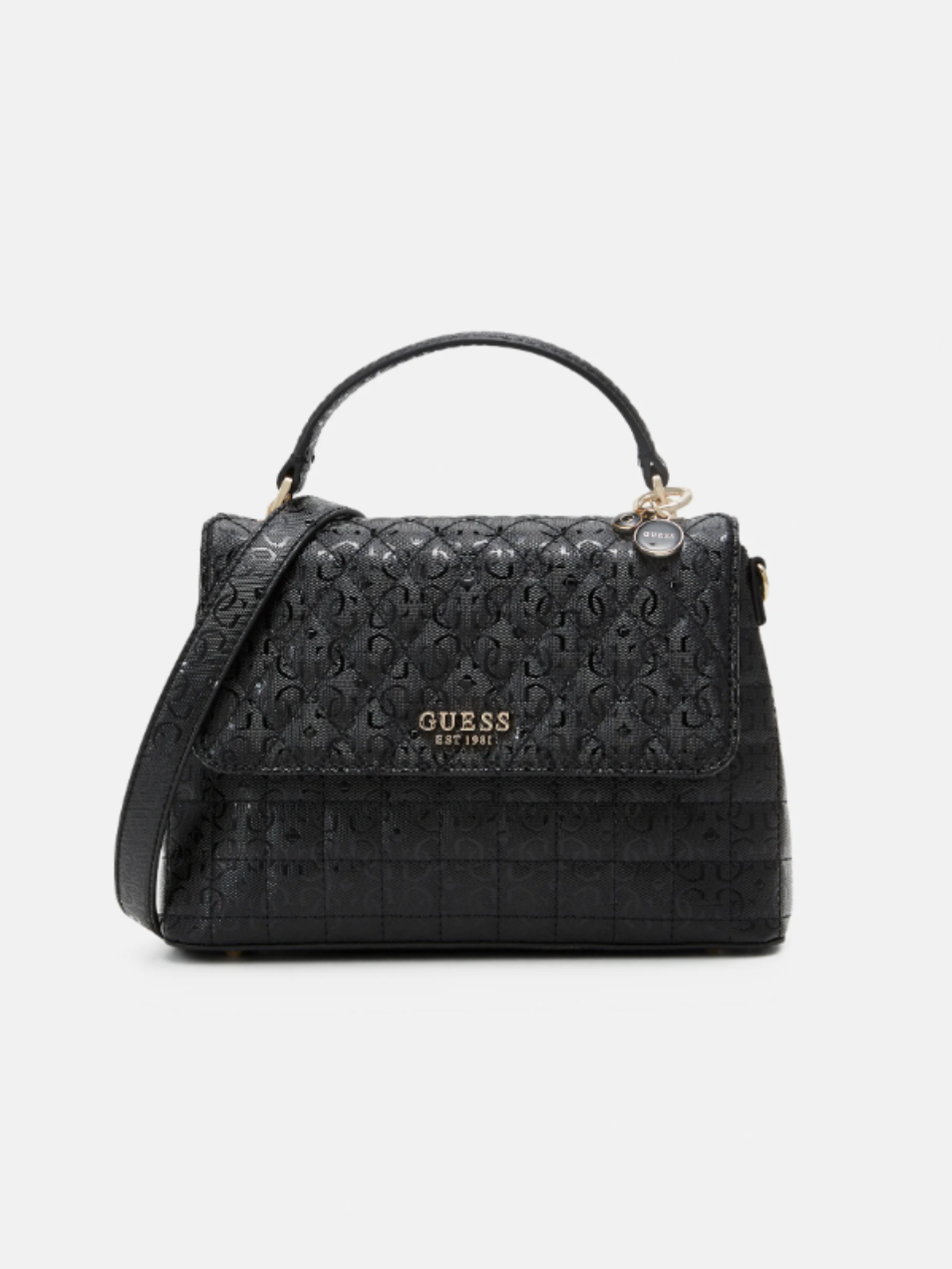 Guess YARMILLA TOP HANDLE FLAP - Handbag