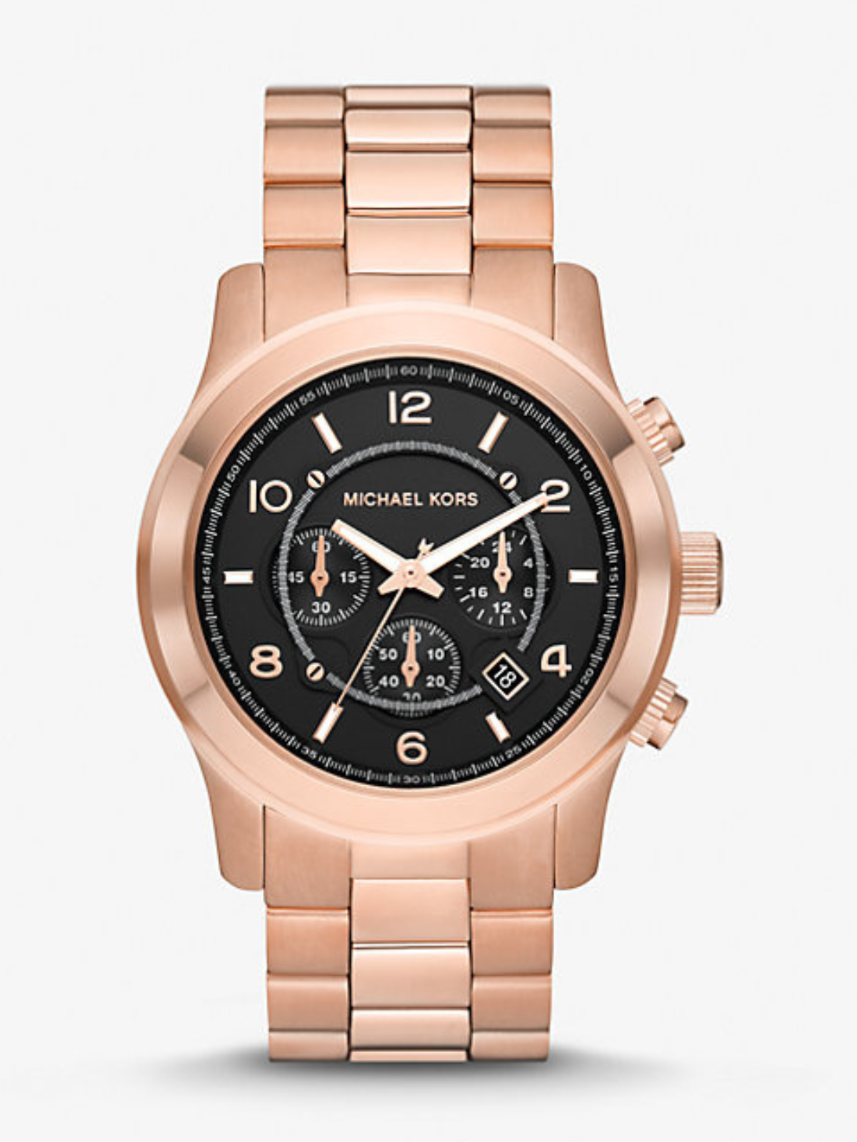 MICHAEL KORS Slim Everest Rose Gold-Tone Watch