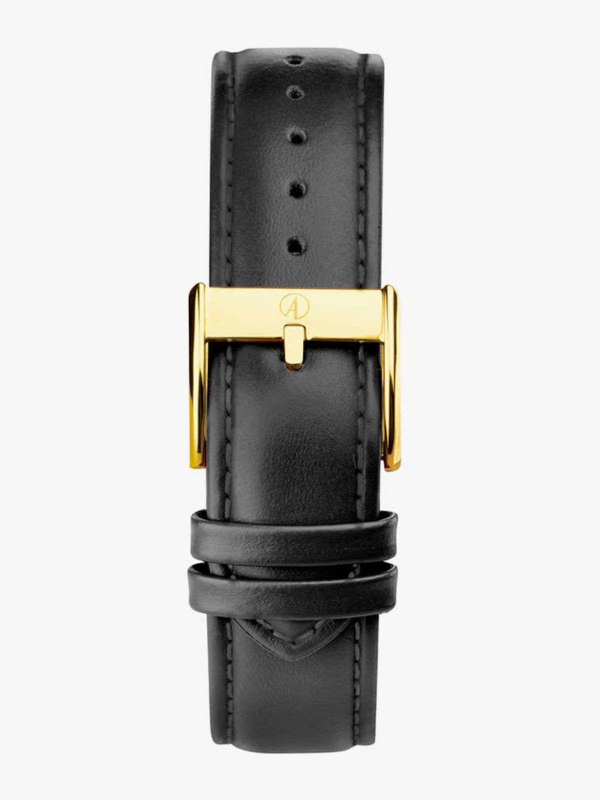 ACCURISTEveryday Black Leather Strap 40mm Watch